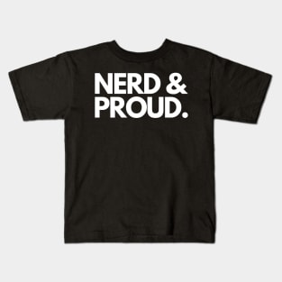 Nerd and Proud Kids T-Shirt